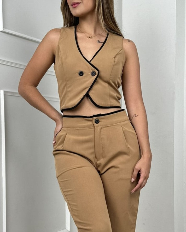 Conjunto Pantalón Chaleco 101106