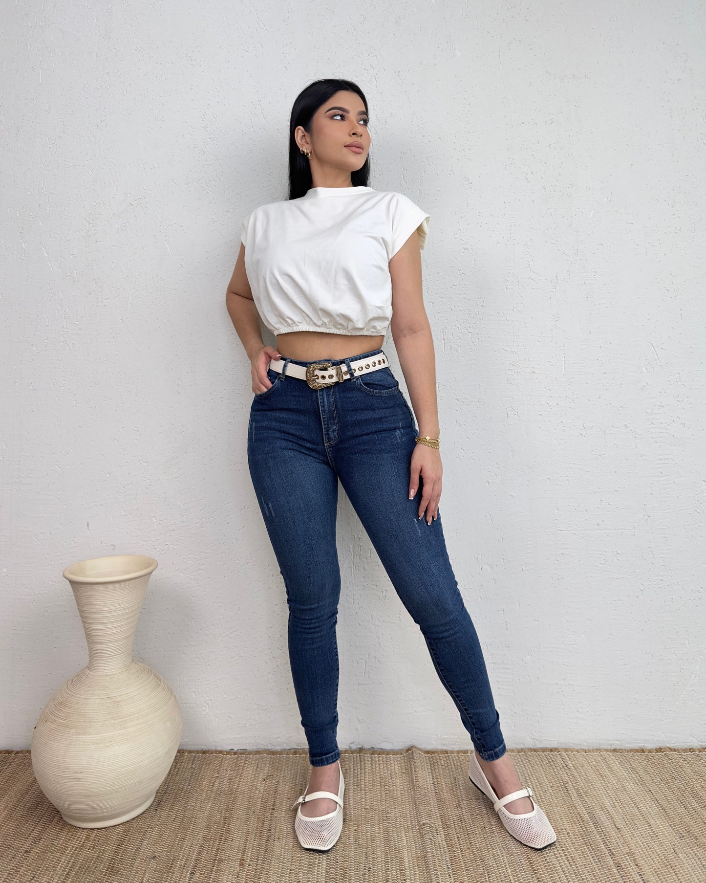 Super High Waist Skinny 115009