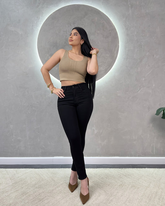 101152 Super High Waist Skinny