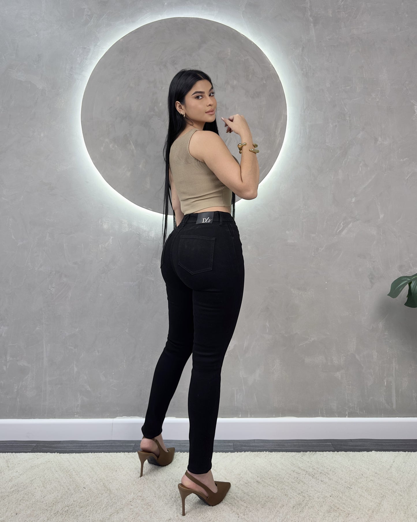 101152 Super High Waist Skinny