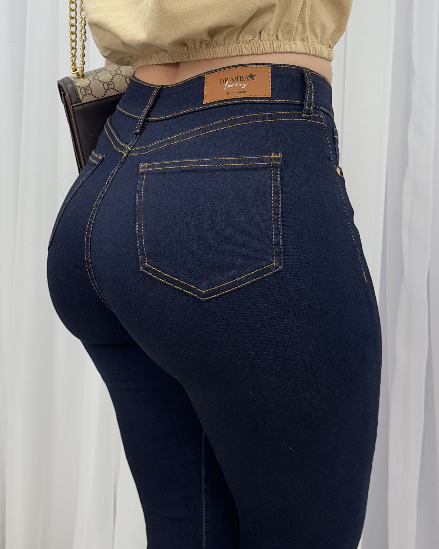 Super High Waist Skinny 100668