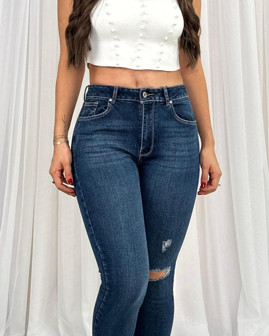 Super High Waist Skinny 100871