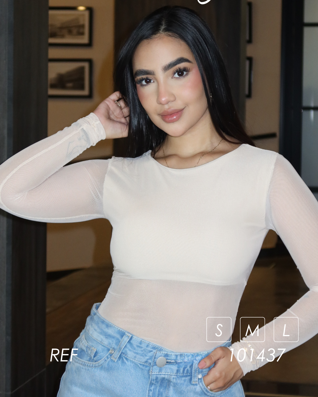 Body Manga Larga 101437