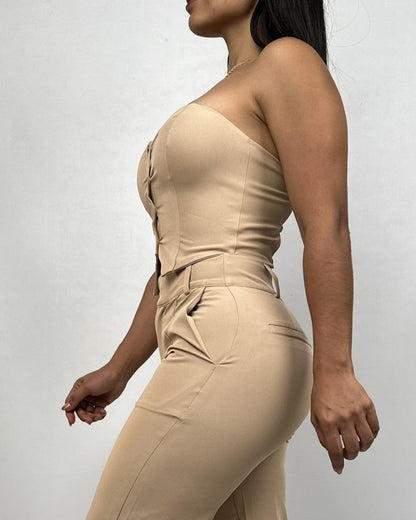 101059 Set Pantalon y Estraple