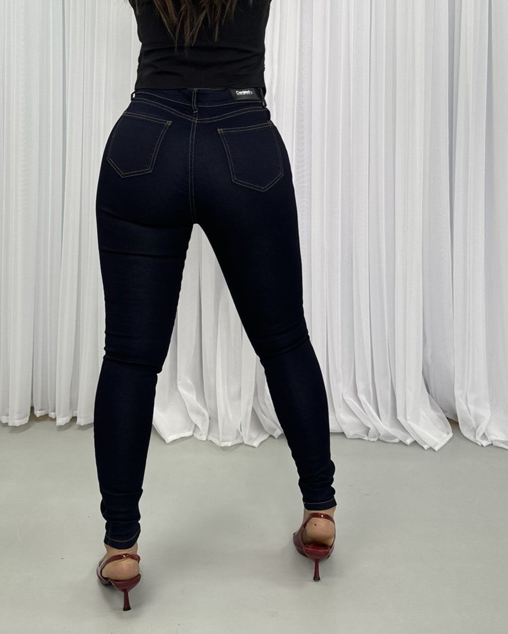 Super High Waist Skinny 100795