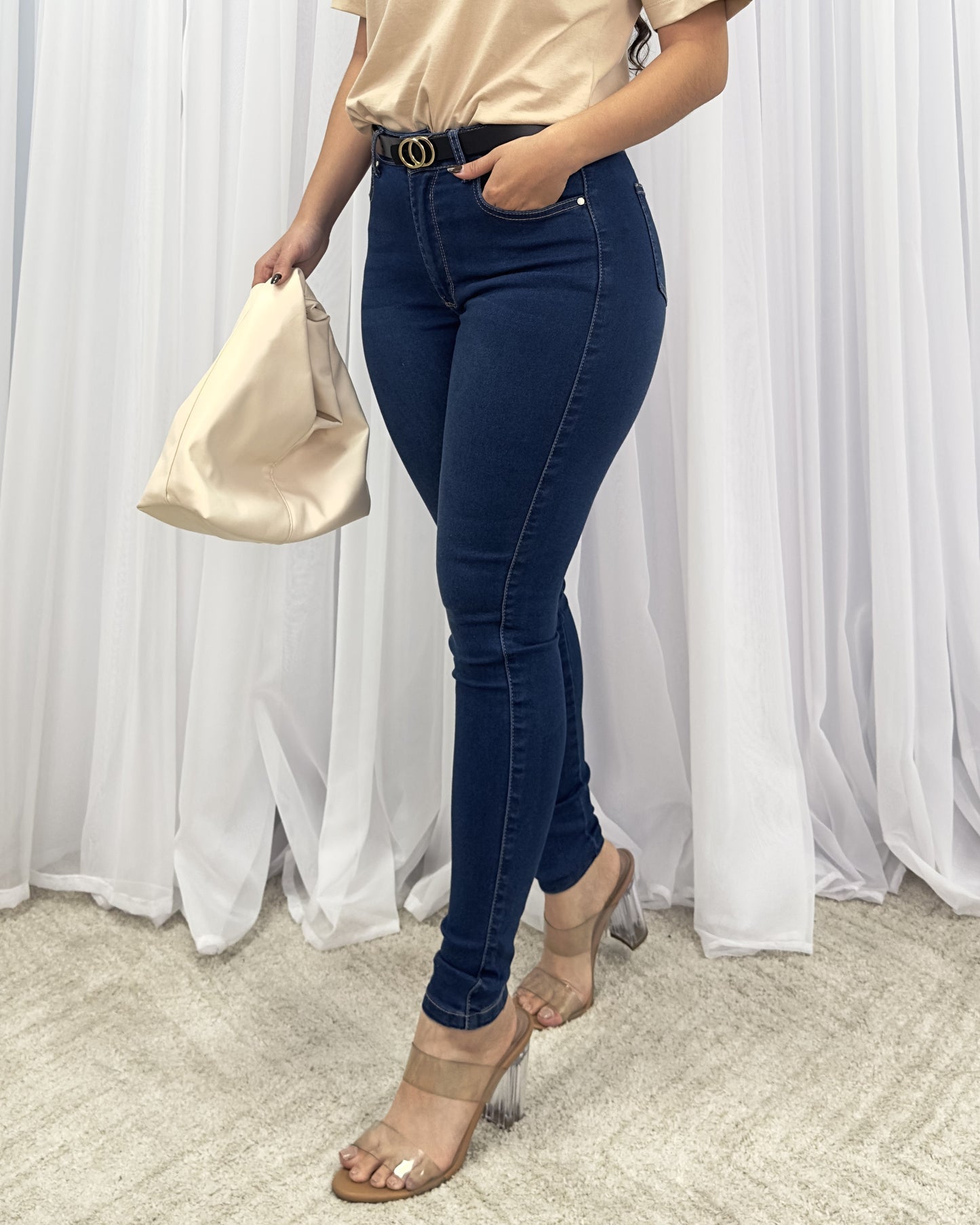 Super High Waist Skinny 100784