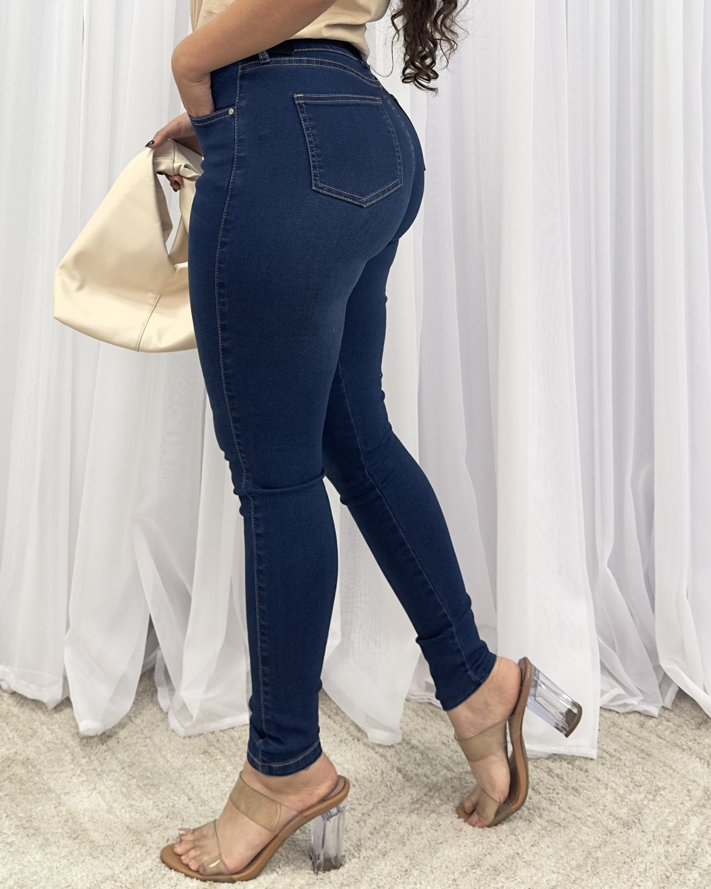 Super High Waist Skinny 100784