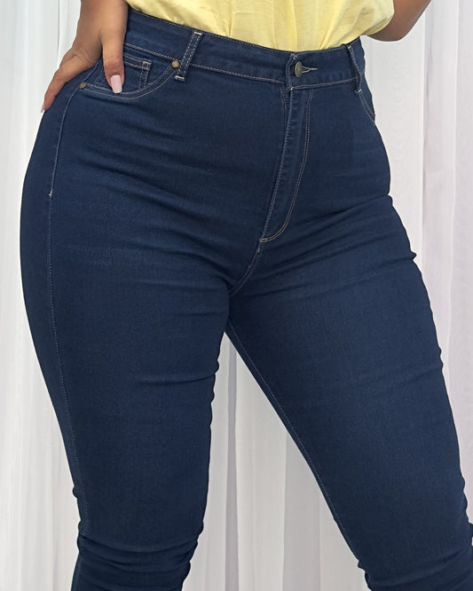Super High Waist Skinny Plus 100713