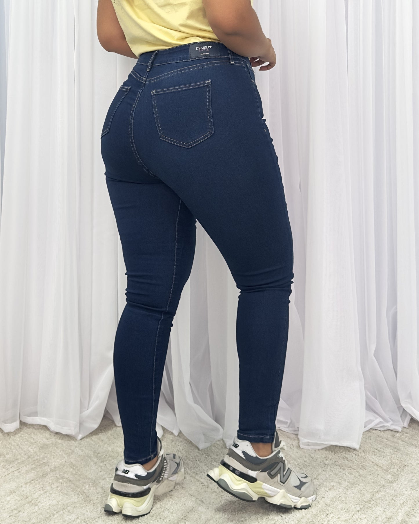 Super High Waist Skinny Plus 100713